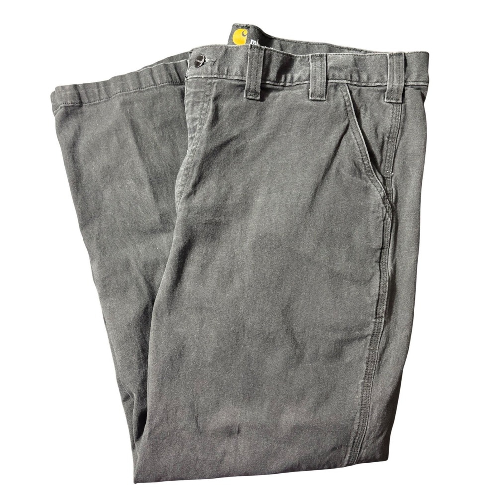 Carhartt 102291-306 Rigged Flex Relaxed Fit Gravel Work‎ Pants 44x30